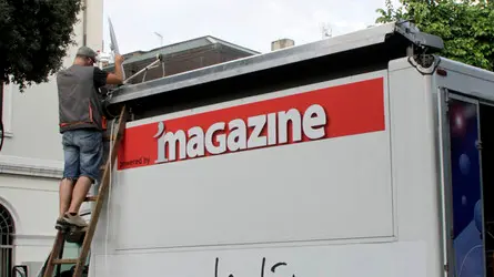 Bonaventura Monfalcone-18.06.2014 Lavori in corso-Schermo mondiali-Piazza della Repubblica-Monfalcone-foto di Katia Bonaventura