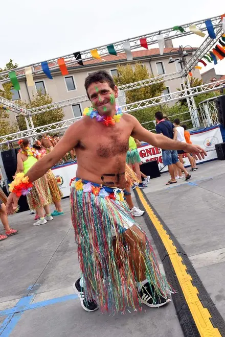 Foto BRUNI 11.08.2018 Muggia: la carneval Run