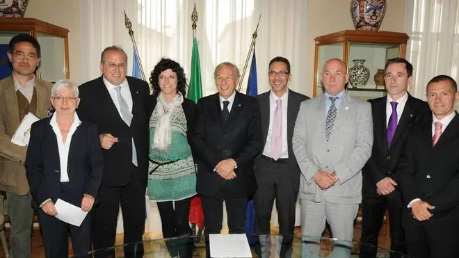 Bumbaca Gorizia 22.05.2012 Nuova Giunta comunale - Fotografia di Pierluigi Bumbaca