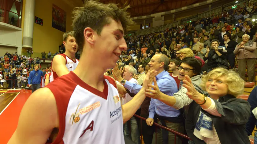 Il play triestino Michele Ruzzier