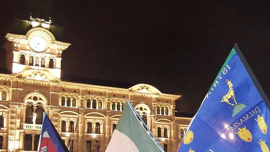 Lasorte Trieste 13/02/16 - Piazza Unità, Corteo Trieste Pro Patria