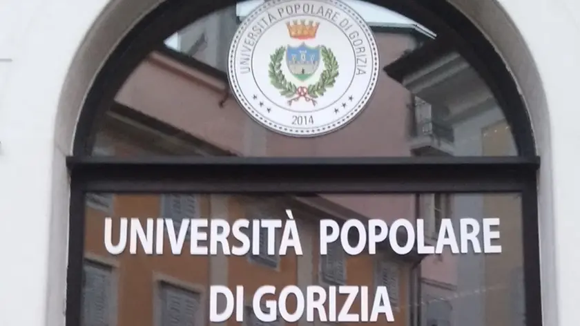 L'ingresso dell'Università Popolare di Gorizia