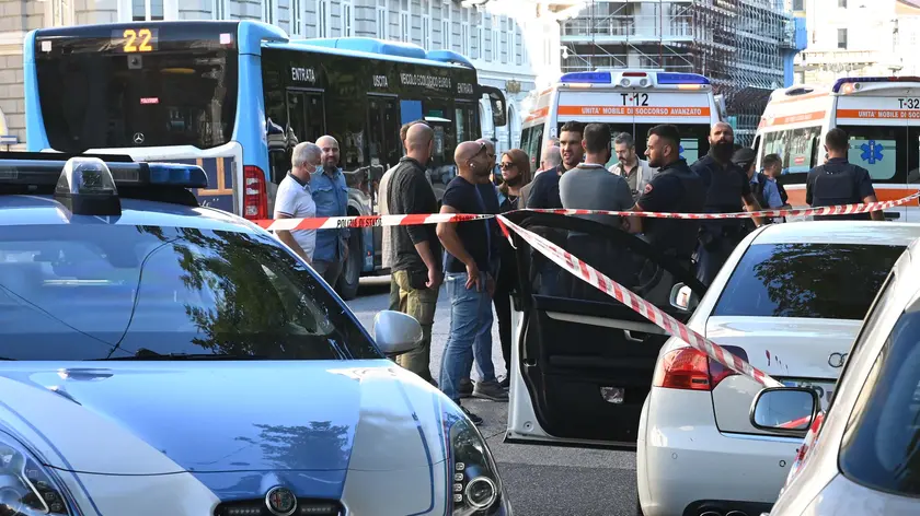 Foto BRUNI Trieste 04.09. 21 Sparatoria in via Carducci