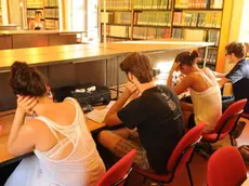 Studenti in biblioteca (Foto di archivio)