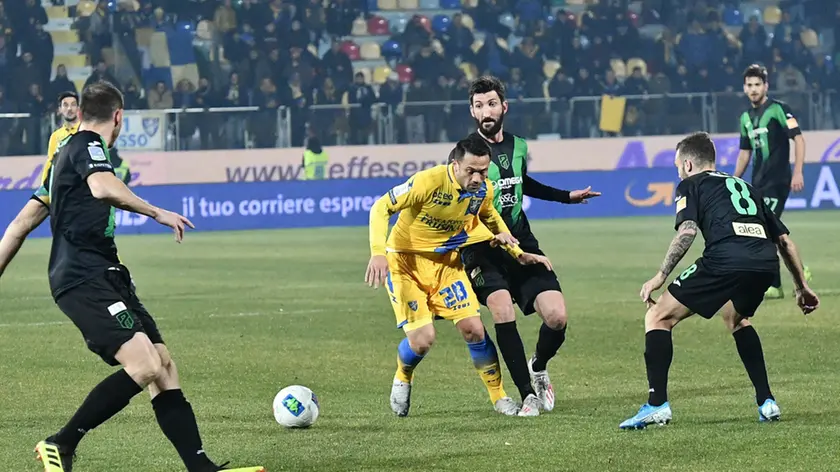Fraosinone 17 Gennaio 2020. Calcio Serie B. Frosinone-Pordenone. © Foto Petrussi
