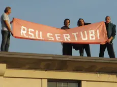 Lasorte Trieste 19/10/12 - Via Von Bruck, Sertubi, Protesta Lavoratori