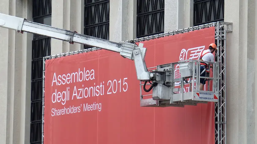 Un'assemblea degli azionisti di Generali (Foto Lasorte)