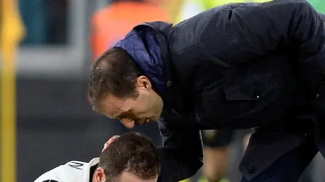 25.01.17, Torino, Juventus Stadium, Coppa Itgalia TIM, quarti di finale JUVENTUS-MILAN: Massimiliano ALLEGRI, HIGUAIN