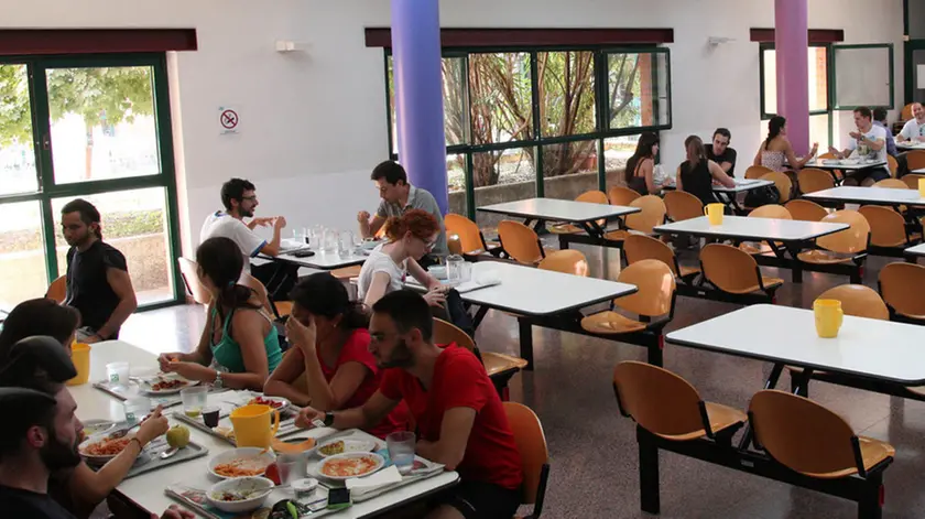 Udine 22 Luglio 2015 mensa università © Petrussi Foto Press - Gianni Strizzolo