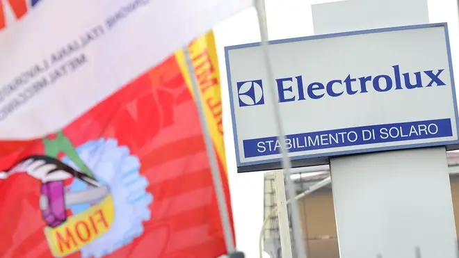 29/01/2014, Solaro (MI), lo stabilimento Electrolux