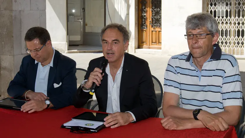 Silvano Trieste 11/06/2014 Conferenza stampa presentazione del piano strategico di rilancio turistico di Muggia