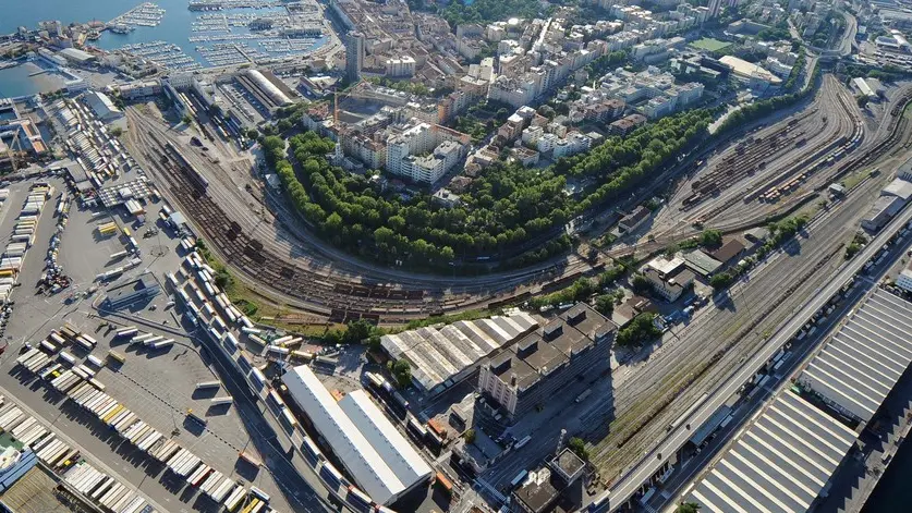 Uno scorcio dell'area di Porto Nuovo