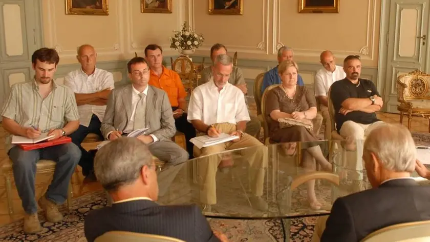 Bumbaca Gorizia Presidenti CDQ in Comune © Foto di Pierluigi Bumbaca