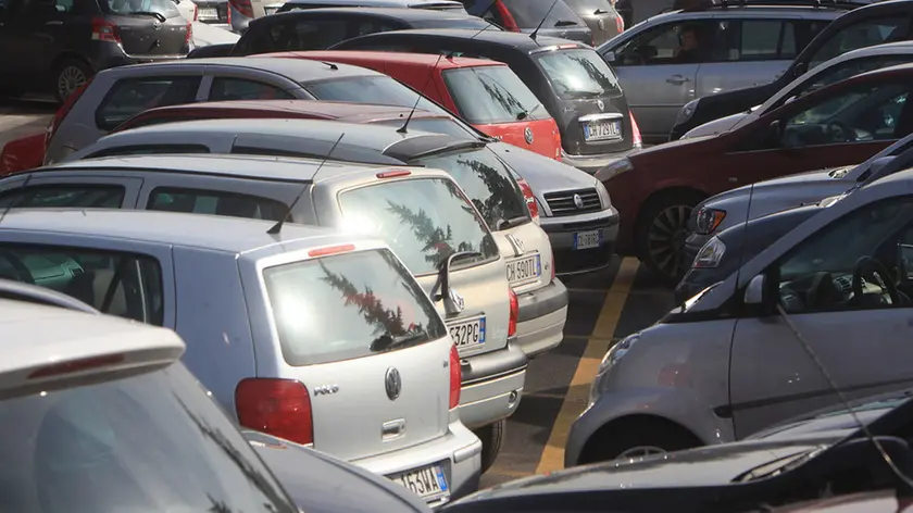 Automobili in parcheggio