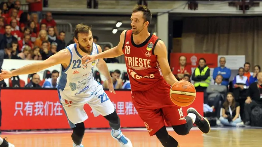 Foto BRUNI 05.05.2019 Campionato Basket serie A: Alma Trieste- Sassari