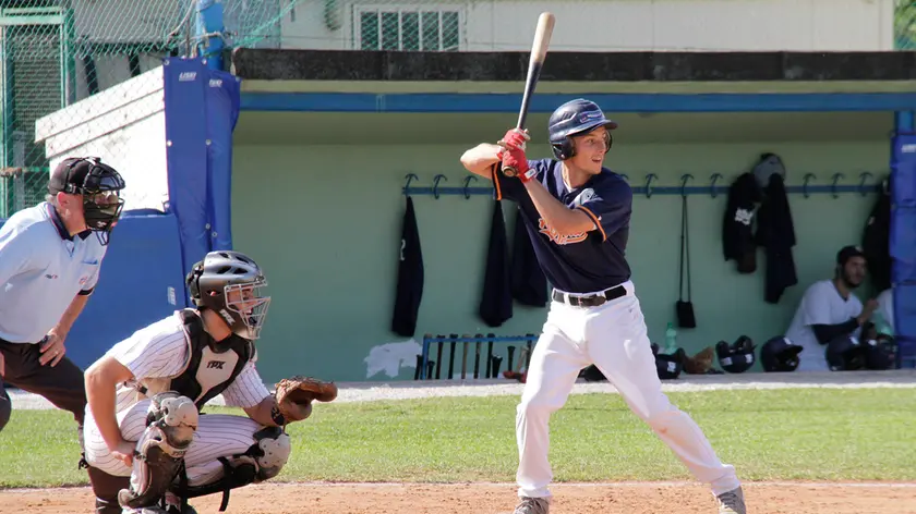 Bonaventura Monfalcone-05.07.2014 Baseball Junior Alpina-New Black Panthers-Ronchi dei Legionari-foto di Katia Bonaventura
