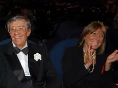 Lelio Luttazzi con la moglie Rossana