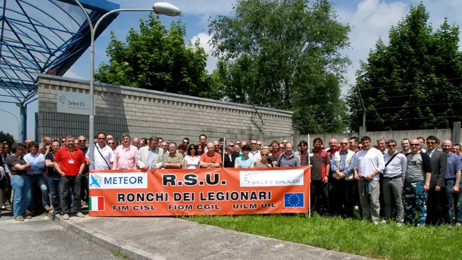 Bonaventura Monfalcone-11.06.2013 Sciopero Selex Galileo-Ronchi dei Legionari-foto di Katia Bonaventura