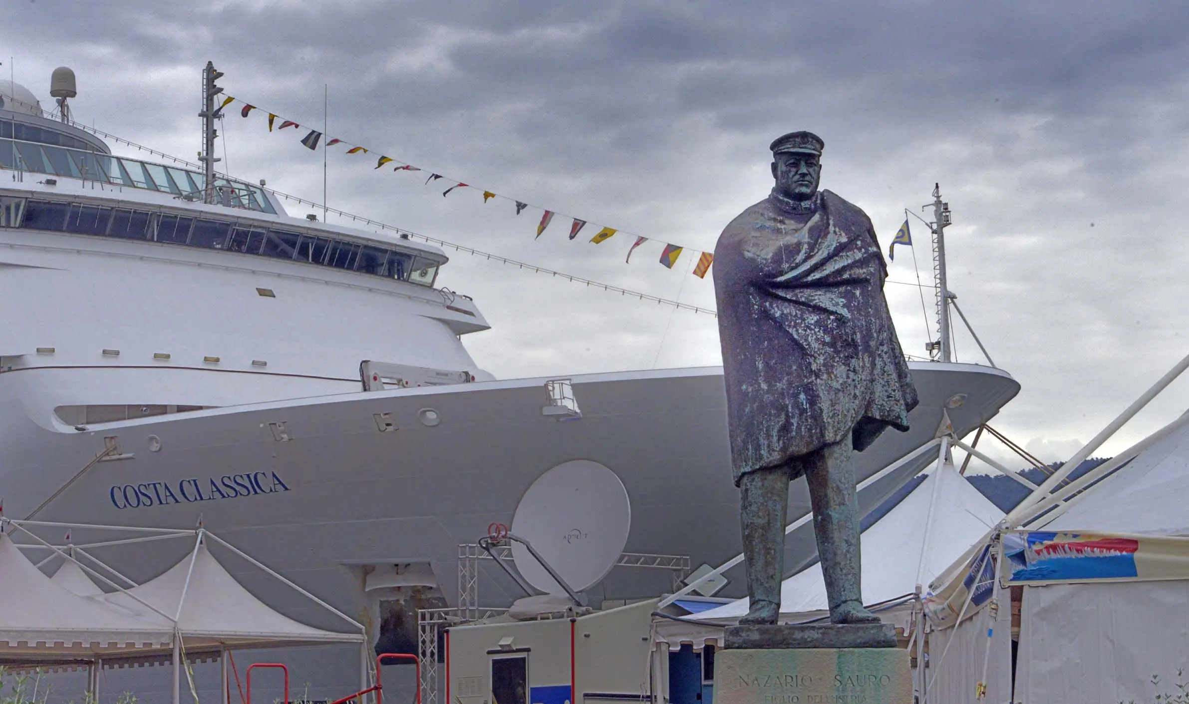 La statua di Nazario Sauro