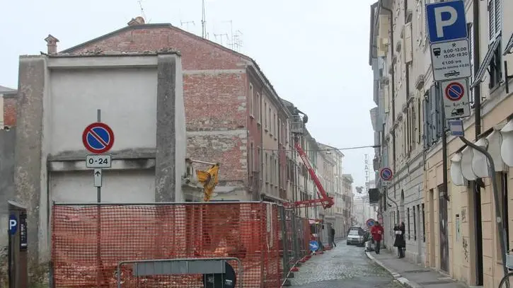 Bumbaca Gorizia 02_02_2016 Via Morelli riaperta © Fotografia di Pierluigi Bumbaca