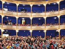 Il Teatro Rossetti gremito di gente in occasione del concerto di Patti Smith dello scorso anno