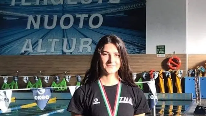 Federica Nocera (Tergeste Nuoto Altura) si è qualificata ai campionati italiani Assoluti