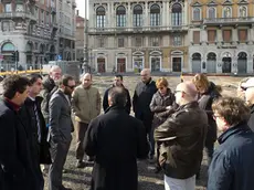 Lasorte Trieste 24/03/15 - Piazza Ponterosso, Lavori e Sopralluogo Commissione Comunale