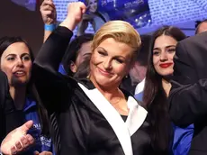 La presidente croata Kolinda Grabar-Kitarovic