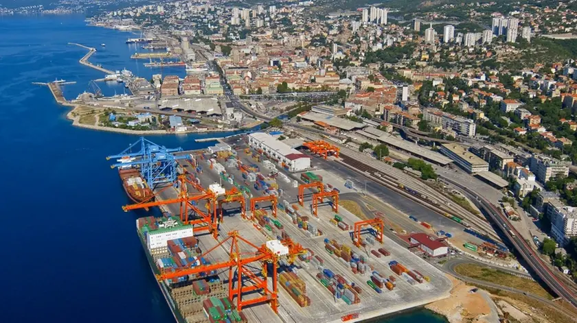Il porto di Fiume