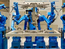 Robotica industriale prodotta dalla giapponese Yaskawa