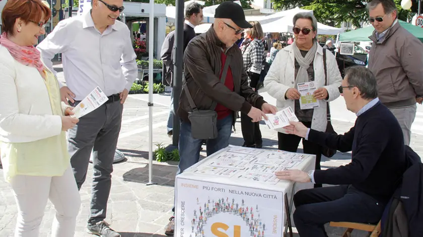 Bonaventura Monfalcone-30.04.2016 Comitato per il si all'unione dei comuni-Staranzano-foto di Katia Bonaventura