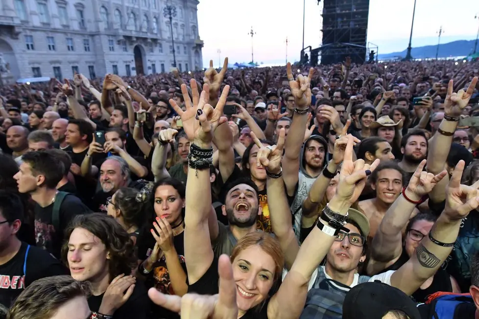 Foto Bruni Trieste 17.07.2018 Concerto Iron Maiden