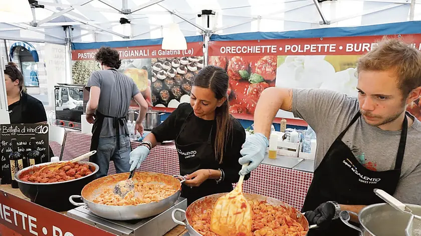 Una passata edizione di “Gusti di frontiera”. Pierluigi Bumbaca