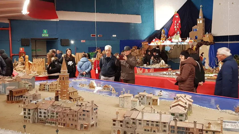 La mostra dei presepi a Grado lo scorso anno