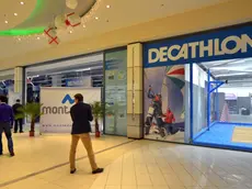 Il negozio Decathlon a Montedoro, in un'immagine di archivio