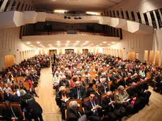 Bumbaca Gorizia 16.03.2015 Premio S. Ilario e Taziano a Carlo Rubbia SFotografia di Pierluigi Bumbaca