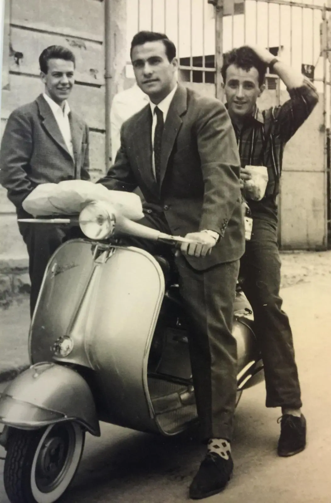 Mario "Gigi" Stigliani in una foto d'epoca