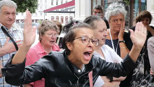 Lasorte Trieste 14/06/18 - Piazza Unità, Regione, Manifestazione per Sostegno al Reddito