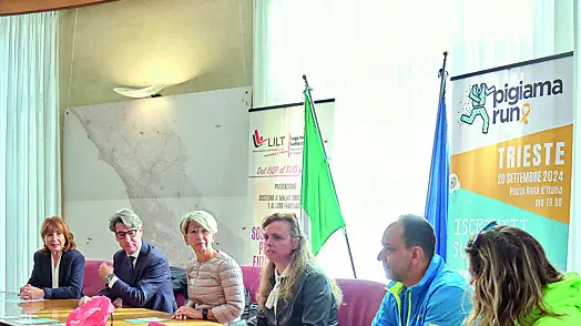 La conferenza di presentazione della Pigiama Run foto Massimo Silvano