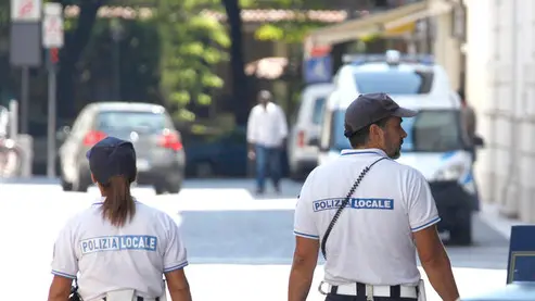 Bonaventura Monfalcone-17.08.2017 Controlli-Vigli urbani-Monfalcone-foto di Katia Bonaventura