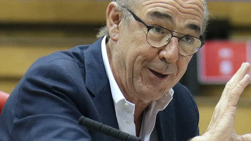 Lasorte Trieste 05/08/20 - Allianz Dome, Conferenza Stampa Allianz Pallacanestro Trieste, Allenatore Eugenio Dalmasson, Presidente Mario Ghiacci