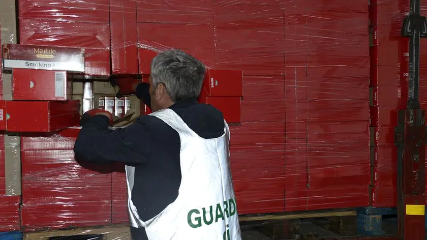 I controlli della Finanza sul Tir