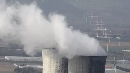 General view on nuclear power plant of Tricastin, in Pierrelatte, France, 18 March 2011. ANSA/GUILLAUME HORCAJUELO