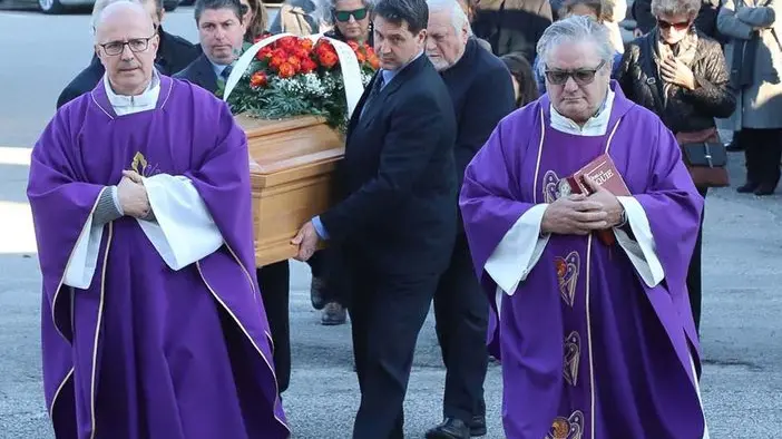 Torviscosa 16 Novembre 2018. Funerale sindacalista. © Foto Petrussi