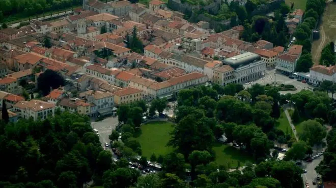 Bumbaca Gorizia Gradisca il centro e i giardini