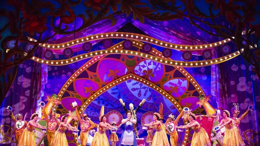 Una scena dello spettacolo