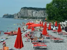 la spiaggia di Castelreggio