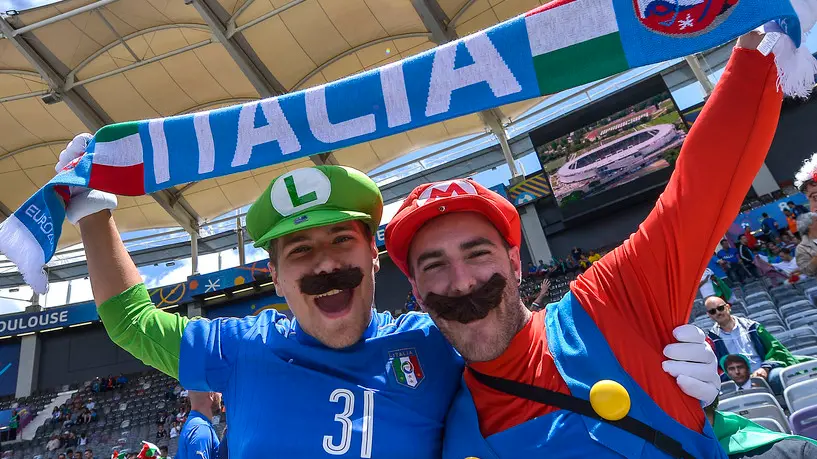 Toulouse 17-06-2016 Ph. Federico Tardito/ Sync Uefa France Euro 2016 - Italia vs Svezia Nella foto: Tifosi Italia