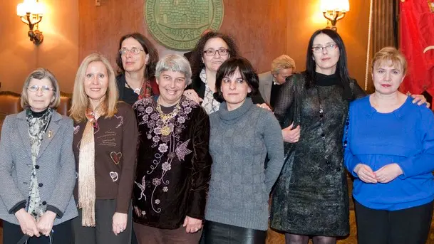 Silvano Trieste 08/03/2012 Premiazione vincitrici dell'8/a edizione del concorso di scrittura femminile Citta' di Trieste