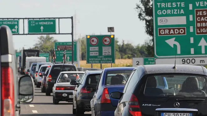 AUTOSTRADA A4 - TRAFFICO - Coda Palmanova